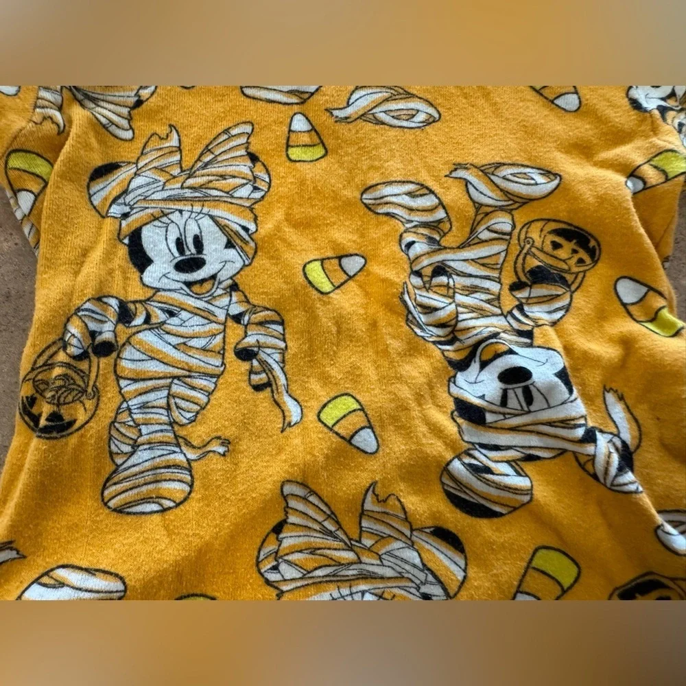 Disney-  Toddler Mickey & Minnie Halloween Pajamas